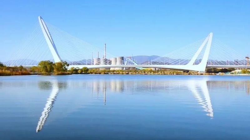 New Shougang Bridge, winner of the Eugene C. Figg Jr. Medal.
